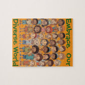 AI verkörpert unser Diverse World Rätsel Puzzle (Horizontal)