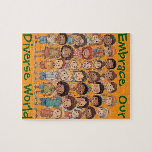 AI verkörpert unser Diverse World Rätsel Puzzle (Horizontal)