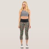 AI Weihnachtsschmuck Leggings (Vorderseite)