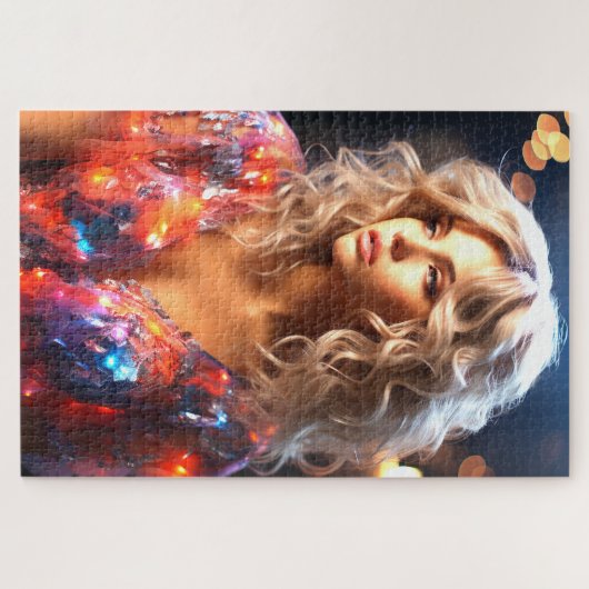 AI Woman Puzzle (Horizontal)