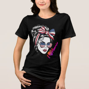 ai women T - Shirt stellen sich vor