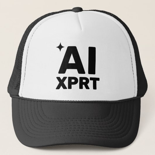 AI XPRT™ Trucker-Mütze Truckerkappe (Vorderseite)