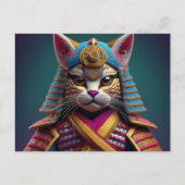 AI Yarn Cat Postkarte (Vorderseite)