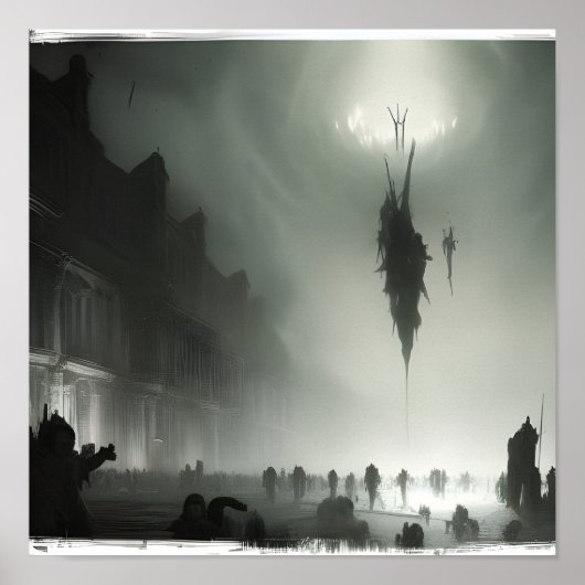 AI-Zombie-Ausbruch #01 Poster (Vorne)