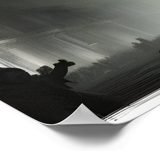 AI Zombie Outbreak #01 Poster (Ecke)