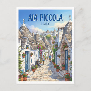 Aia Piccola Trulli Alberobello Italien Postkarte
