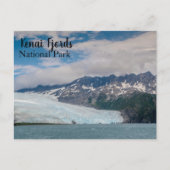 Aialik Glacier Kenai Fjords Nationalpark Postkarte (Vorderseite)