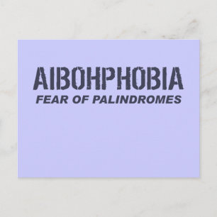 AIBOHPHOBIA POSTKARTE
