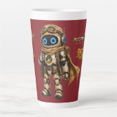 AIC Wüstenreisender Roboter-Explorer Milchtasse (Vorderseite)