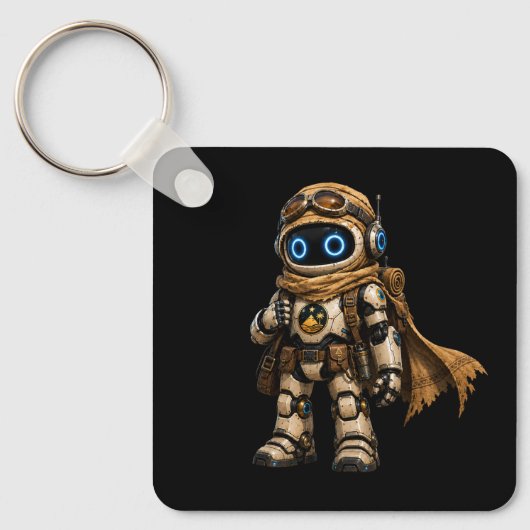 AIC Wüstenreisender Roboter-Explorer Schlüsselanhänger (Vorderseite)