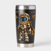 AIC Wüstenreisender Roboter Explorer Thermobecher (Vorderseite)