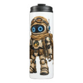 AIC Wüstenreisender Roboter-Explorer Thermosbecher (Vorderseite)