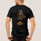 AIC Wüstenreisender Roboter-Explorer Tri-Blend Shirt (Rückseite)