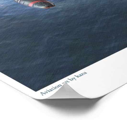 Aichi M6A Seiran Poster (Ecke)