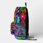 Aichmophobie: Vivid Surreal Art Bedruckter Rucksack (Rechts)