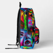 Aichmophobie: Vivid Surreal Art Bedruckter Rucksack (Links)