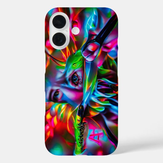 Aichmophobie: Vivid Surreal Art Case-Mate iPhone Hülle (Rückseite)