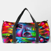 Aichmophobie: Vivid Surreal Art Duffle Bag (Rückseite)