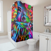 Aichmophobie: Vivid Surreal Art Duschvorhang (Beispiel)