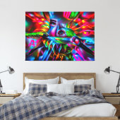 Aichmophobie: Vivid Surreal Art Leinwanddruck (Insitu (Schlafzimmer))