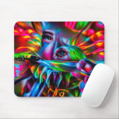 Aichmophobie: Vivid Surreal Art Mousepad (Mit Mouse)