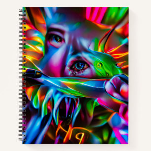 Aichmophobie: Vivid Surreal Art Notizblock
