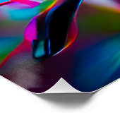 Aichmophobie: Vivid Surreal Art Poster (Ecke)