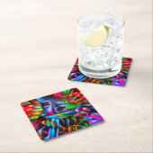 Aichmophobie: Vivid Surreal Art Rechteckiger Pappuntersetzer (Vor Ort)