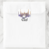 Aid Mubarak Said 1 Quadratischer Aufkleber (Tasche)