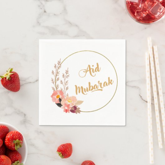 Aid Mubarak Serviette (Beispiel)