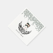 Aid Mubarak Serviette (Ecke)