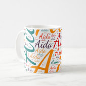 Aida Kaffeetasse (Vorderseite Links)