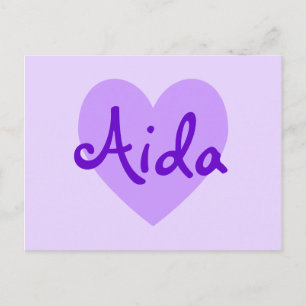 Aida Lila Postkarte