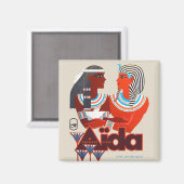 Aïda! Opera Magnet (Vorderseite/Rückseite)