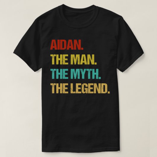Aidan, der Mann, der Mythos, der legendäre Pullove T-Shirt (Design vorne)