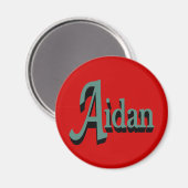 Aidan Magnet (Vorderseite/Rückseite)