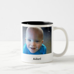 Aidan nah! , Aidan! Zweifarbige Tasse