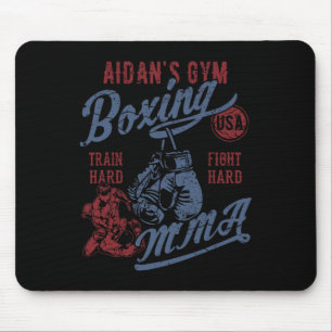 Aidan's Gymnastik Boxing Mixed Martial Arts Retro  Mousepad