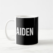 Aiden - Cool New Funny Name Fan Gift Tee  Kaffeetasse (Links)