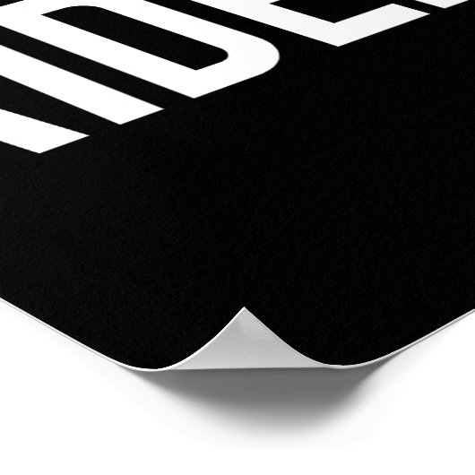 Aiden - Cool New Funny Name Fan Gift Tee  Poster (Ecke)