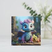 Aiden, ein Whimsikischer Drache (Stehend Vorderseite)