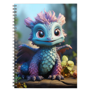 Aiden, ein Whimsikischer Drache Notizblock