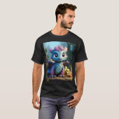 Aiden, ein Whimsikischer Drache T-Shirt (Vorne ganz)