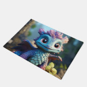 Aiden, eine Schürze des Whimsikdrachen Fußmatte (Schrägansicht)