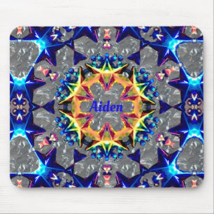 AIDEN ~ Helles 3D Muster ~ Mousepad