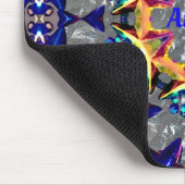 AIDEN ~ Helles 3D Muster ~ Mousepad (Ecke)