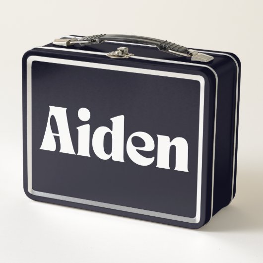 Aiden Metall Brotdose (Vorderseite)