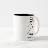 Aiden Namensbedeutung Zweifarbige Tasse (VorderseiteRechts)