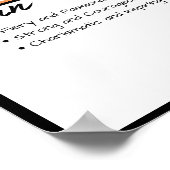 Aiden, Personalisierte Bezeichnung für Junge Poster (Ecke)