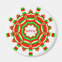 AIDEN ~ Personalisiertes Weihnachtsrad Fraktal ~